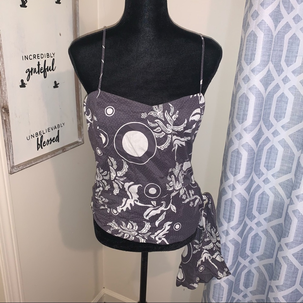 FRENCH CONNECTION Womens Spaghetti Strap Tank Top